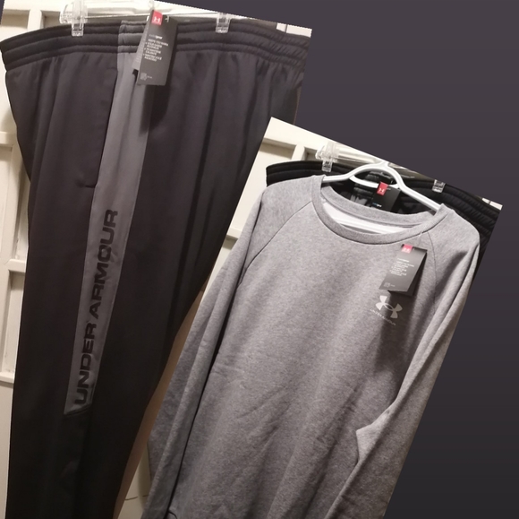 Under armour sweater & sweat pants - Picture 1 of 2